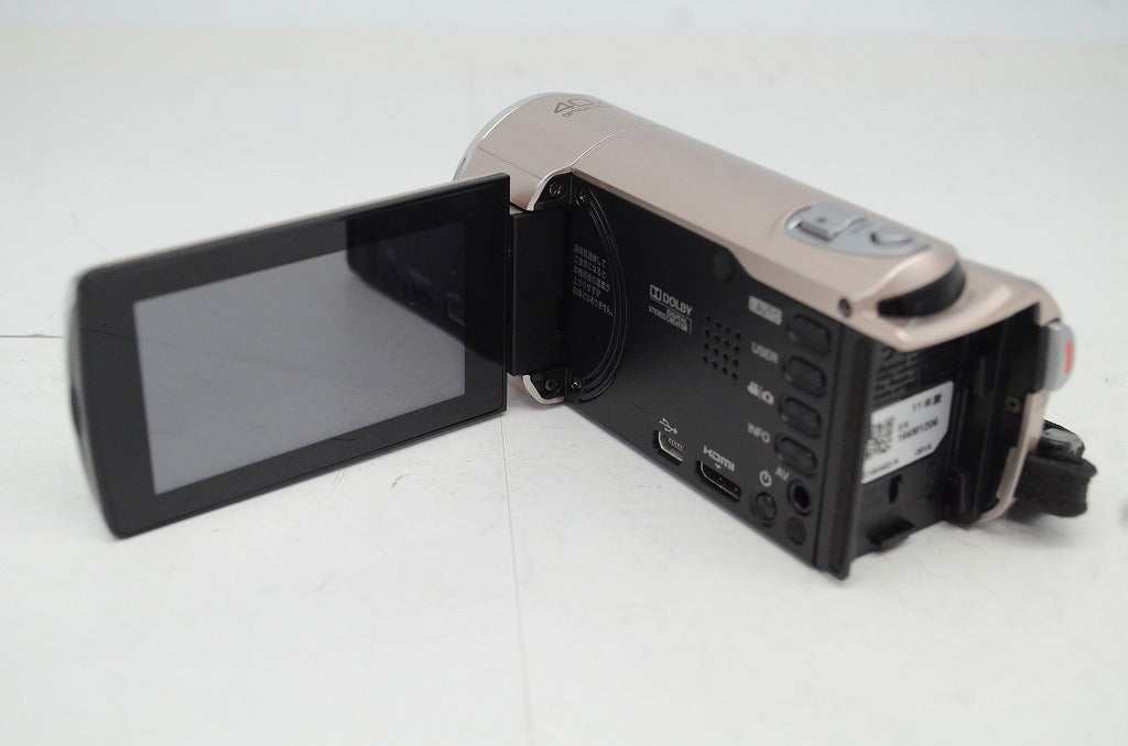美品 JVC ケンウッド Everio GZ-HM460 デジタルビデオカメラ ピンクゴールド 250927k