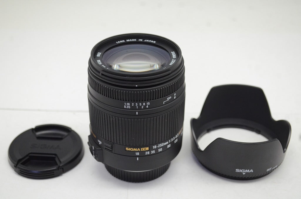 訳有品｜シグマ 18-250mm F3.5-6.3 DC MACRO OS HSM キヤノンEFマウント用 CA01-A7453-2R5A-ψ シグマ SIGMA 18-250mm F3.5-6.3 DC MACRO OS HSM CANON EFマウント 訳あり