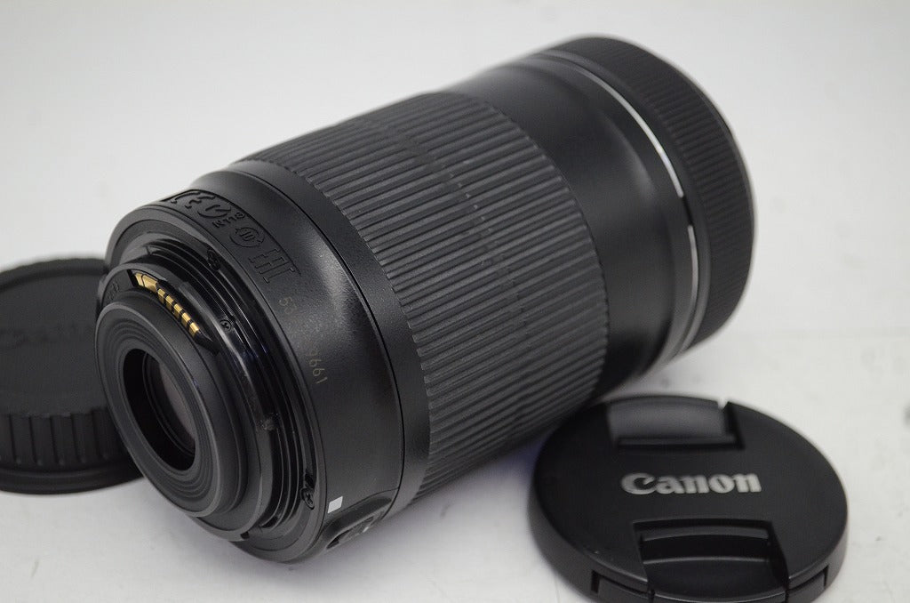 良品 Canon キヤノン EF-S 55-250mm F4-5.6 IS STM APS-C ズームレンズ 250927ap