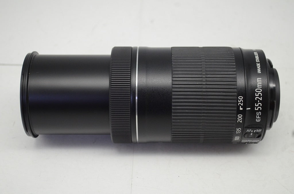 良品 Canon キヤノン EF-S 55-250mm F4-5.6 IS STM APS-C ズームレンズ 250927ap