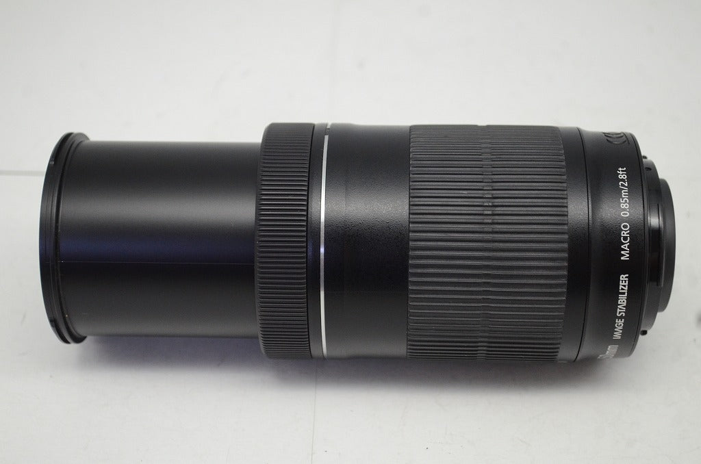 良品 Canon キヤノン EF-S 55-250mm F4-5.6 IS STM APS-C ズームレンズ 250927ap