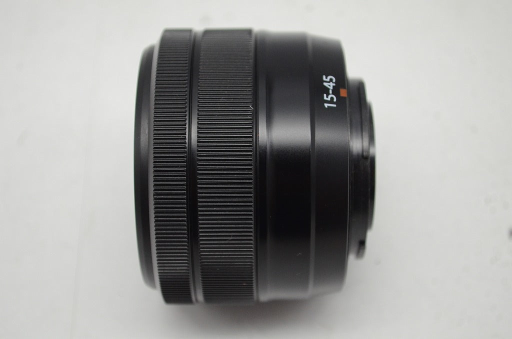 美品 FUJIFILM フジフィルム SUPER EBC FUJINON XC 15-45mm F3.5-5.6 OIS PZ Xマウント ズームレンズ ブラック 250930u