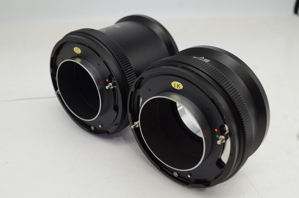 良品 Mamiya マミヤ ExtensionTube Set No.1 45mm No.2 82mm RB67用 エクステンションチューブ 中判 250930ga