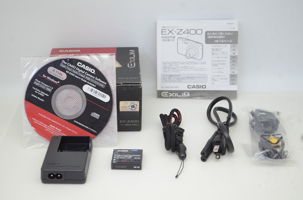CASIO カシオ EXILIM EX-Z400 コンパクトデジタルカメラ ゴールド 元箱付 251204h