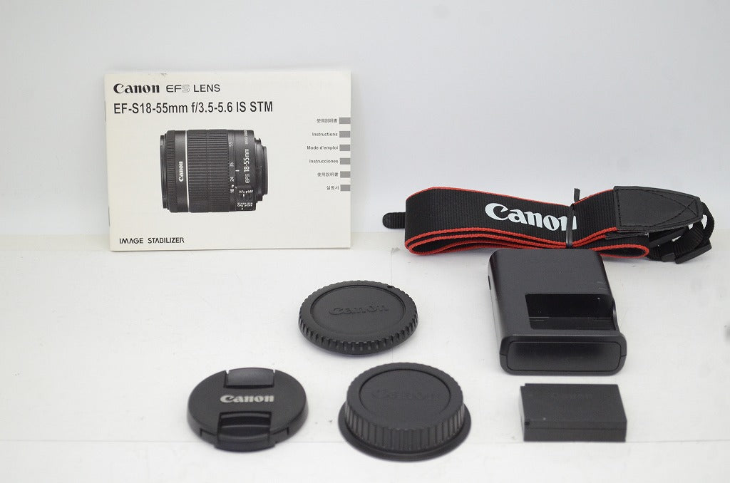 美品 Canon キヤノン EOS Kiss X7 + EF-S 18-55 IS STM レンズキット デジタル一眼レフカメラ 250926k