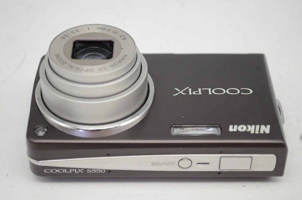 Nikon ニコン COOLPIX S550 コンパクトデジタルカメラ ブラック 250930ar