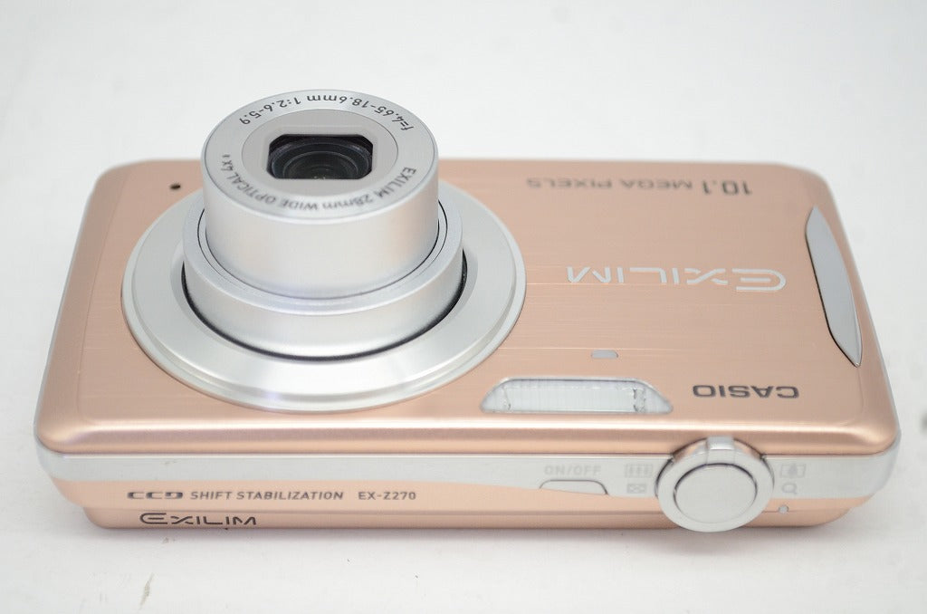 美品 CASIO カシオ EXILIM EX-Z270 コンパクトデジタルカメラ ピンク 250930ao
