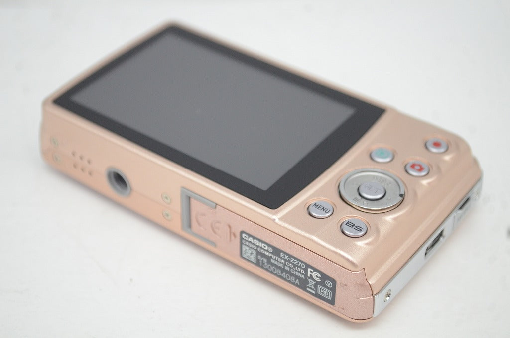 美品 CASIO カシオ EXILIM EX-Z270 コンパクトデジタルカメラ ピンク 250930ao