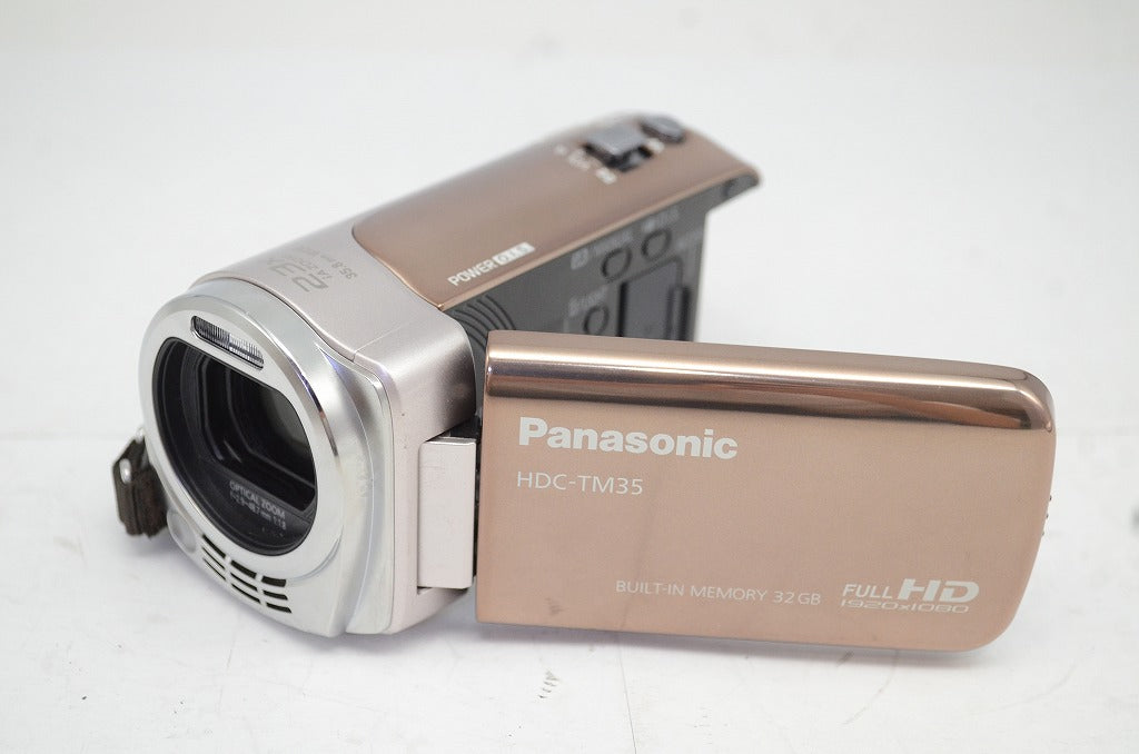 良品 Panasonic パナソニック HDC-TM35 デジタルビデオカメラ クラシックゴールド 250930as