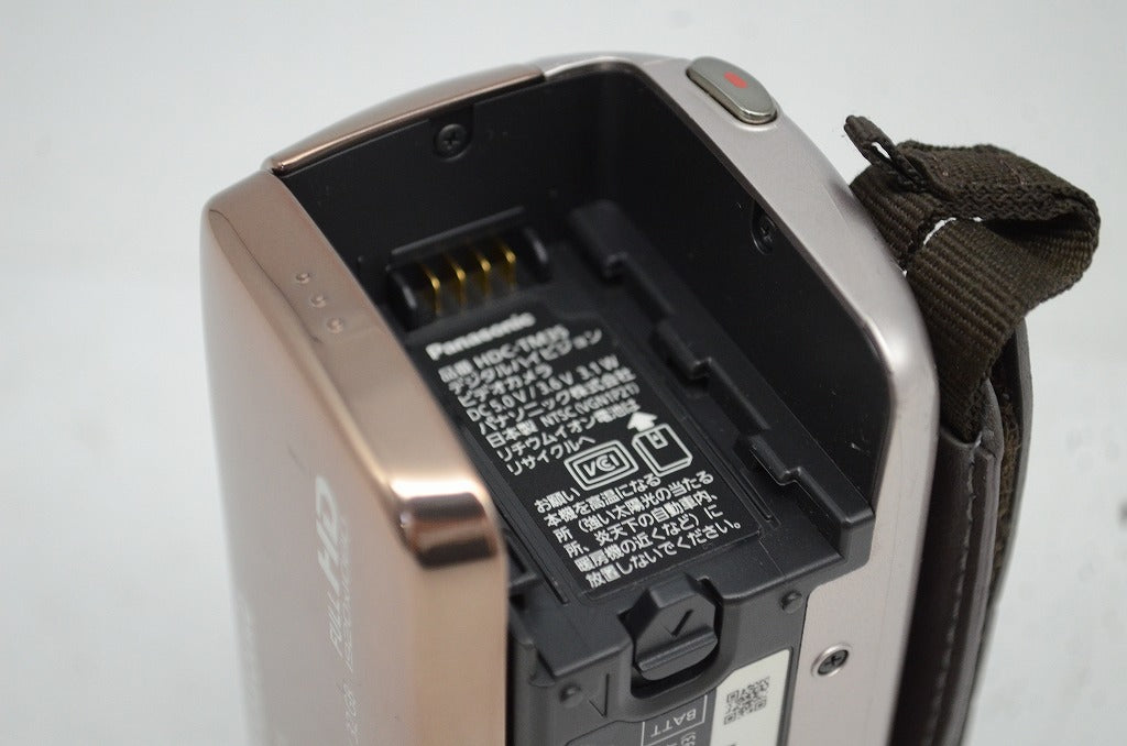 良品 Panasonic パナソニック HDC-TM35 デジタルビデオカメラ クラシックゴールド 250930as