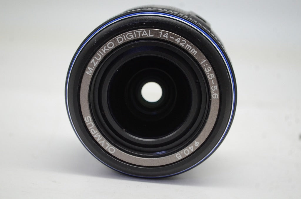 訳あり品 OLYMPUS オリンパス M.ZUIKO DIGITAL ED 14-42mm F3.5-5.6 L マイクロフォーサーズ ブラック 251003g
