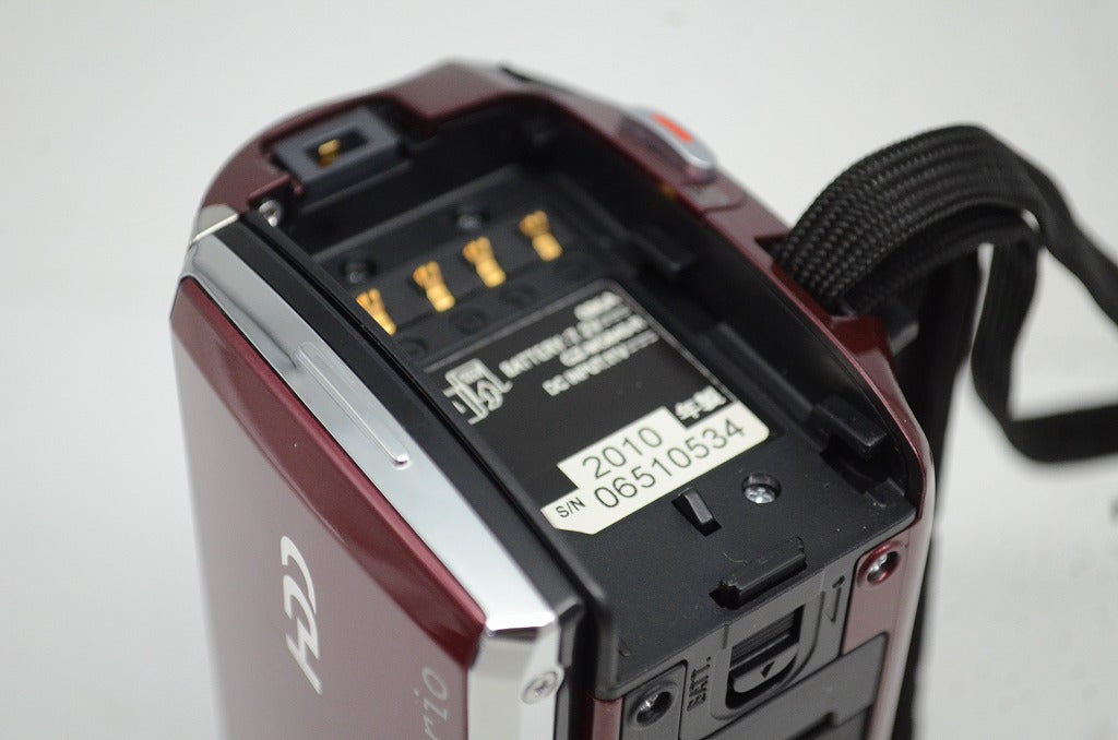 良品 JVC ケンウッド Everio GZ-MG840 デジタルビデオカメラ ルージュレッド 250929c