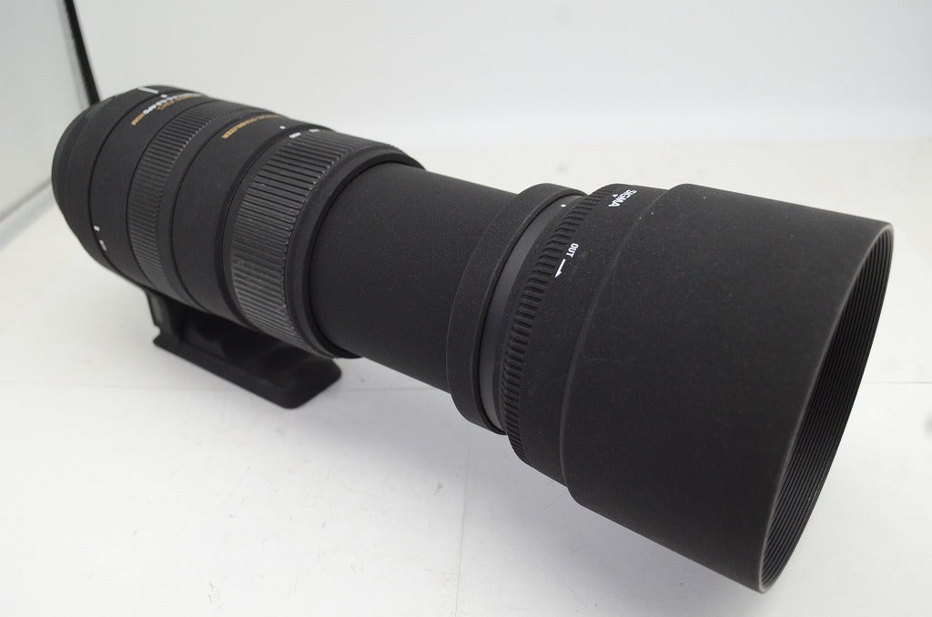 SIGMA シグマ AF APO 120-400mm F4.5-5.6 DG OS HSM Canon キヤノン EFマウント ズームレンズ フード付 251003o