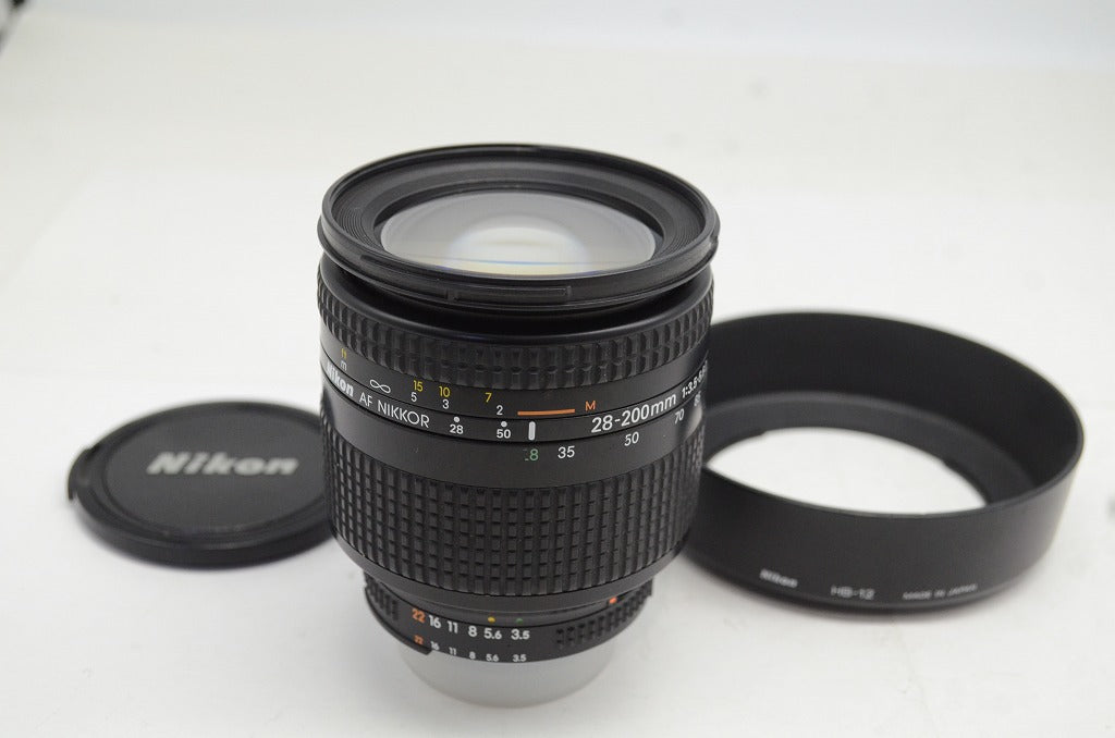 Nikon ニコン AF ZOOM NIKKOR 28-200mm F3.5-5.6D ズームレンズ フード付 251006g