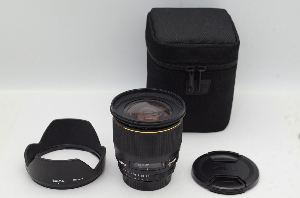 美品 SIGMA シグマ 28mm F1.8 EX DG ASPHERICAL MACRO Nikon Fマウント フルサイズ ケース付 2 –  アルプスカメラ