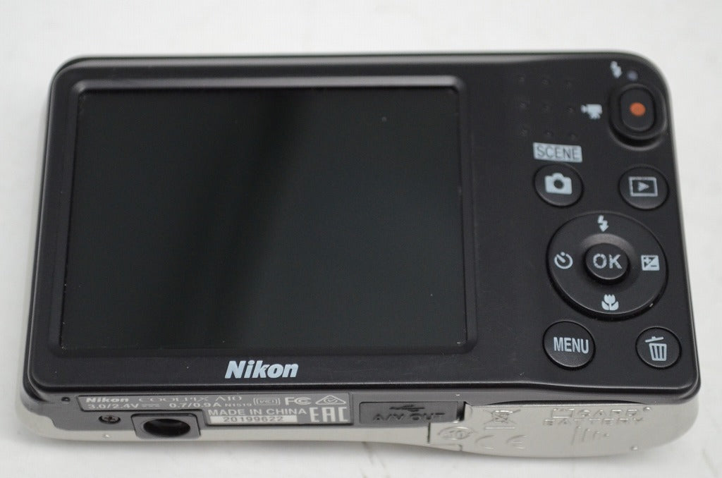 Nikon ニコン COOLPIX A10 コンパクトデジタルカメラ シルバー 251008ab