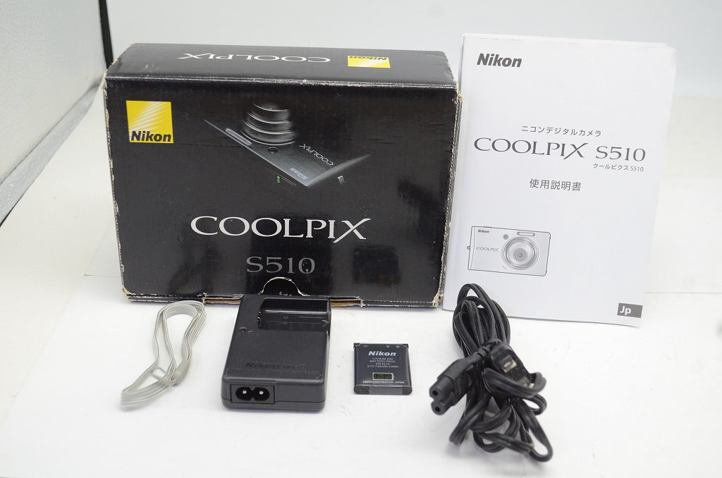 Nikon ニコン COOLPIX S510 コンパクトデジタルカメラ アーバンブラック 251008k