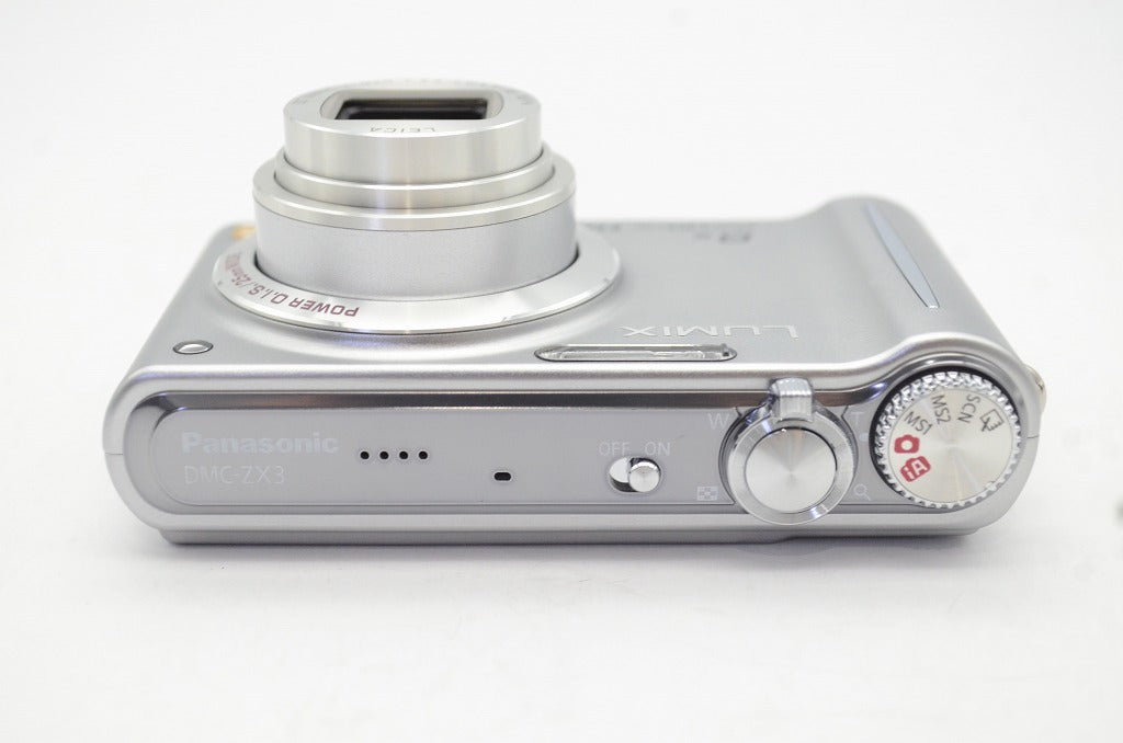 美品 Panasonic パナソニック LUMIX DMC-ZX3 コンパクトデジタルカメラ シルバー 元箱付 250427t