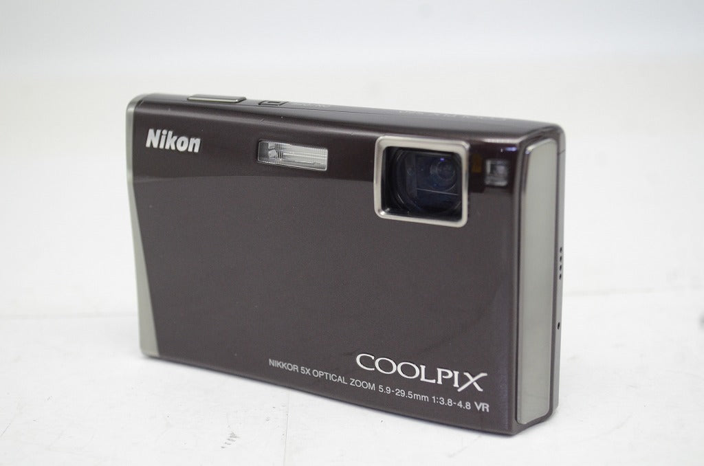 Nikon ニコン COOLPIX S60 コンパクトデジタルカメラ パープリッシュブラック 251008w