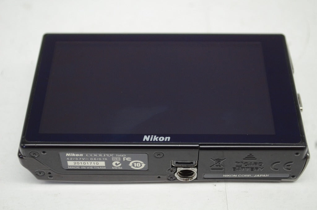 Nikon ニコン COOLPIX S60 コンパクトデジタルカメラ パープリッシュブラック 251008w