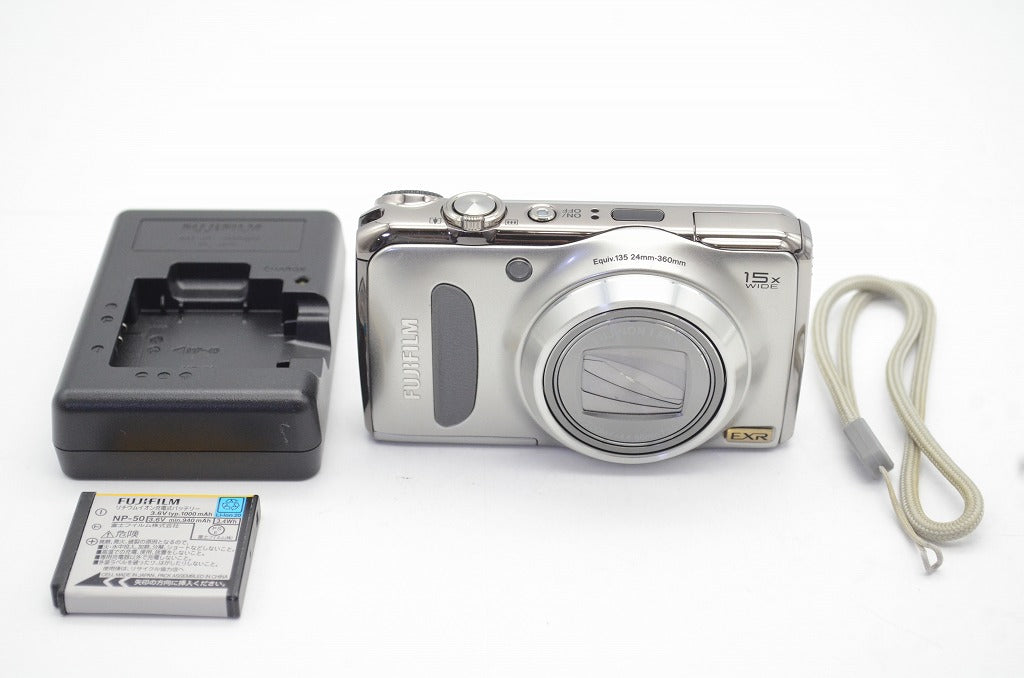 訳あり品 FUJIFILM フジフィルム FinePix F300EXR コンパクトデジタルカメラ シルバー 250507s