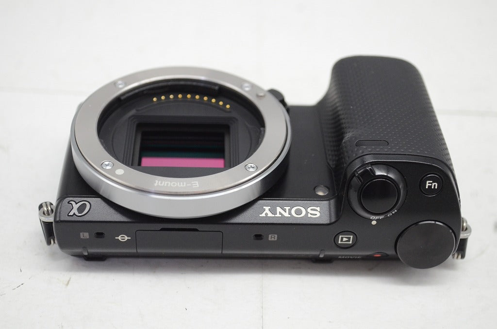 美品 SONY ソニー NEX-5R ボディ ミラーレス一眼カメラ ブラック 251011b
