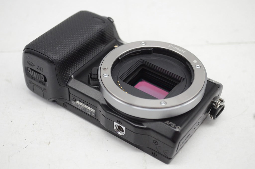 美品 SONY ソニー NEX-5R ボディ ミラーレス一眼カメラ ブラック 251011b