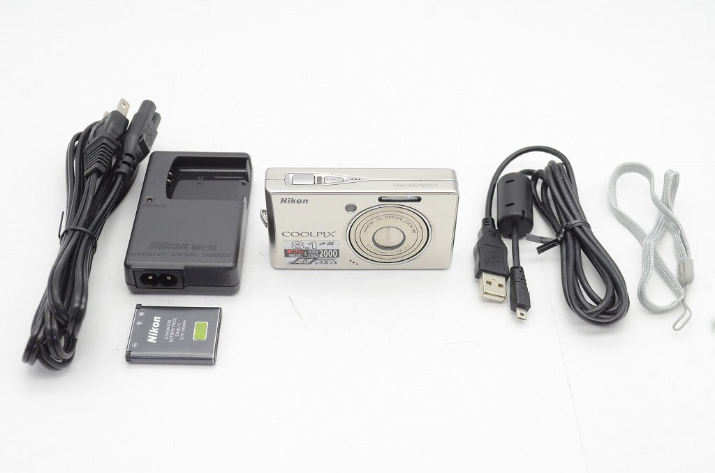 Nikon ニコン COOLPIX S510 コンパクトデジタルカメラ シルバー 250517ai