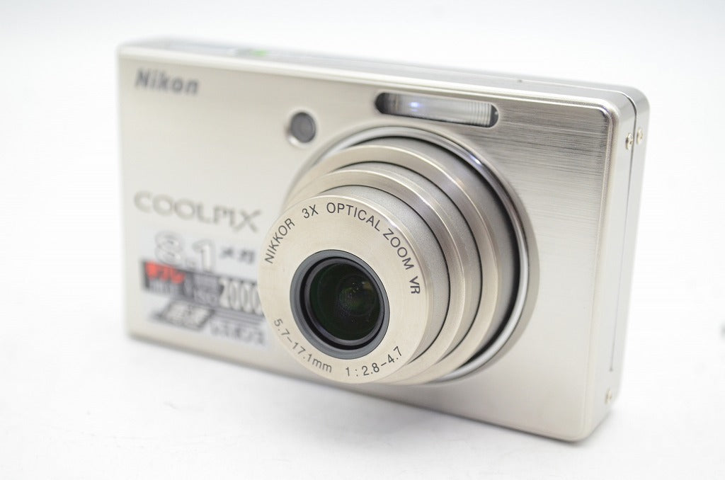 Nikon ニコン COOLPIX S510 コンパクトデジタルカメラ シルバー 250517ai