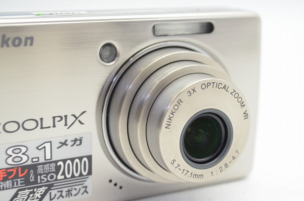 Nikon ニコン COOLPIX S510 コンパクトデジタルカメラ シルバー 250517ai