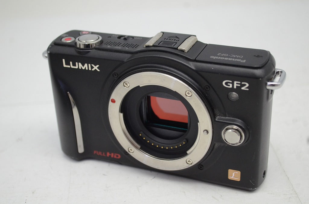 Panasonic パナソニック LUMIX DMC-GF2 ボディ ミラーレス一眼カメラ ブラック 251016w