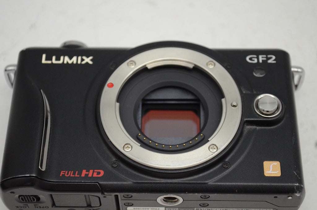 Panasonic パナソニック LUMIX DMC-GF2 ボディ ミラーレス一眼カメラ ブラック 251016w