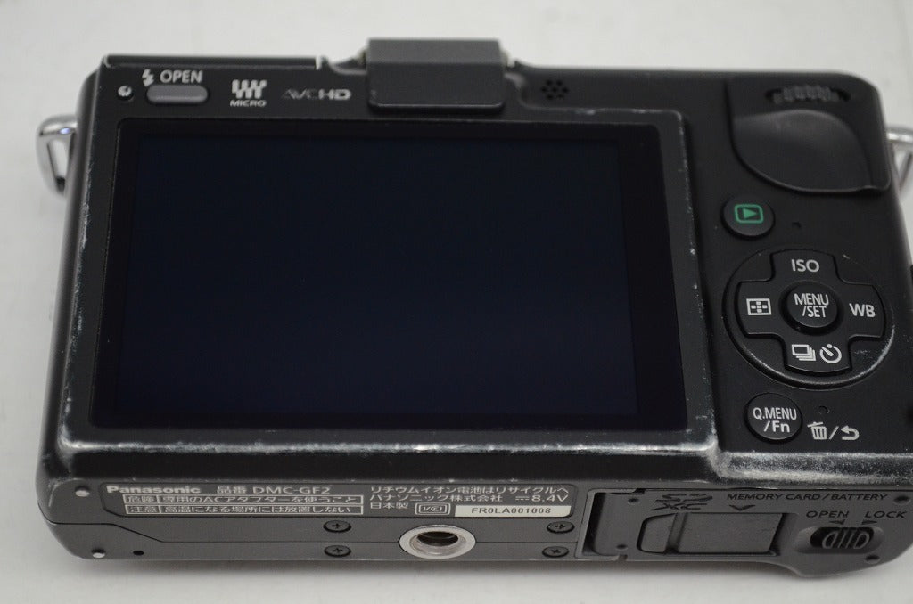 Panasonic パナソニック LUMIX DMC-GF2 ボディ ミラーレス一眼カメラ ブラック 251016w