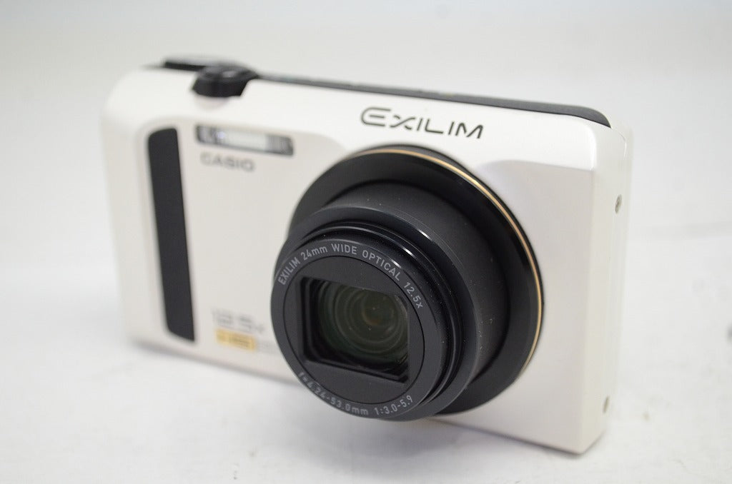 CASIO カシオ EXILIM EX-ZR100 コンパクトデジタルカメラ ホワイト 251016x