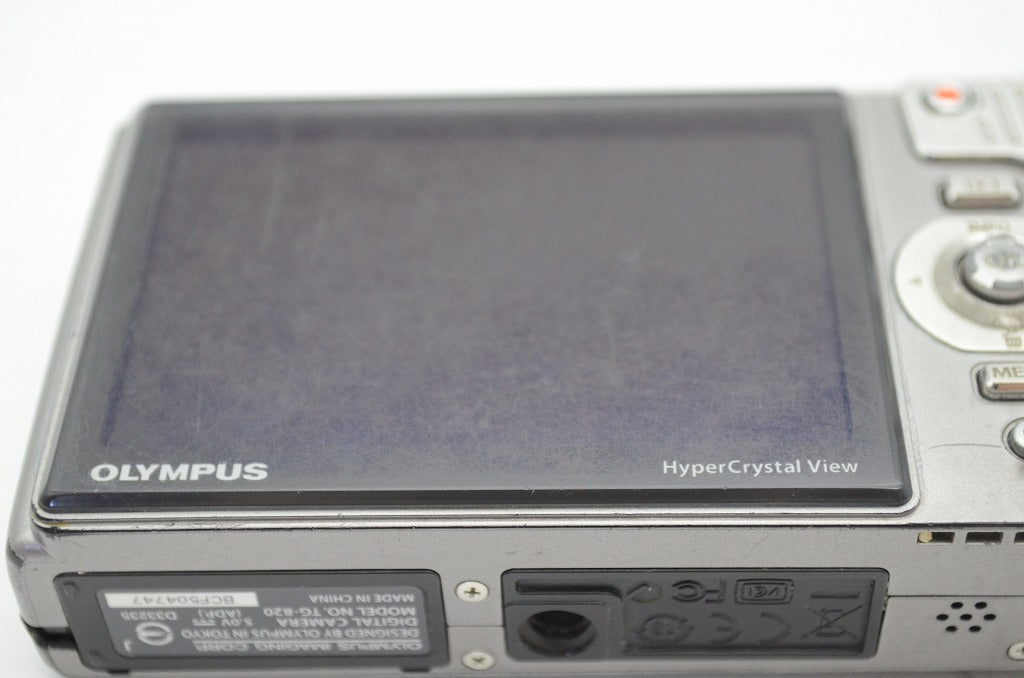 訳あり品 OLYMPUS オリンパス TG-820 Tough コンパクトデジタルカメラ シルバー 250517an