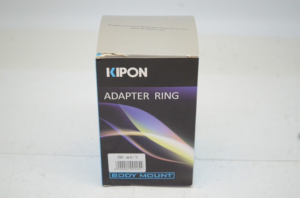 美品 KIPON Adapter Ring HB-m4/3 HASSELBLAD Vマウントレンズ - マイクロフォーサーズボディ 元箱付 251015ae