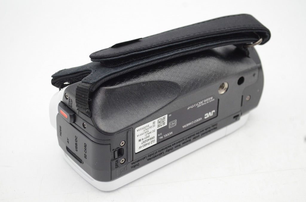 美品 JVC ケンウッド Everio R GZ-R480 デジタルビデオカメラ シャインホワイト 元箱付 250607i