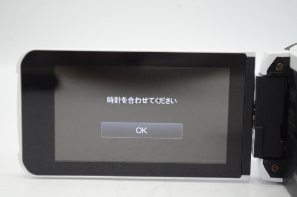 美品 JVC ケンウッド Everio R GZ-R480 デジタルビデオカメラ シャインホワイト 元箱付 250607i