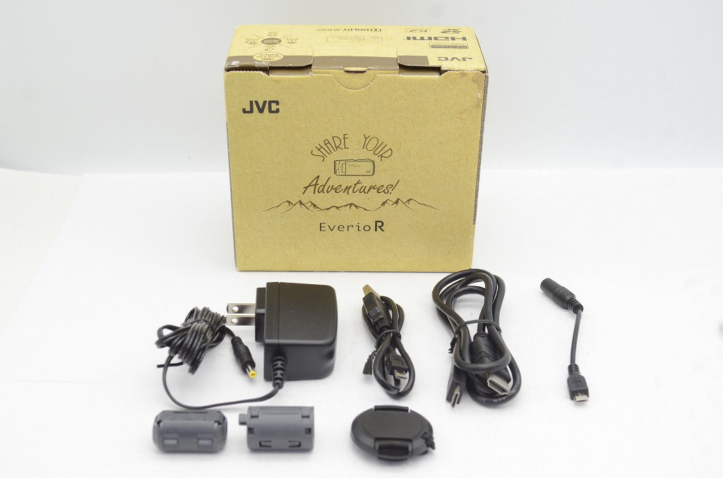美品 JVC ケンウッド Everio R GZ-R480 デジタルビデオカメラ シャインホワイト 元箱付 250607i