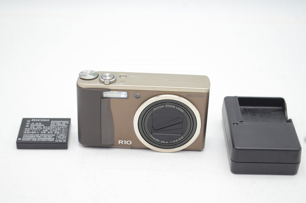 RICOH リコー R10 コンパクトデジタルカメラ ブラウン 250603ai