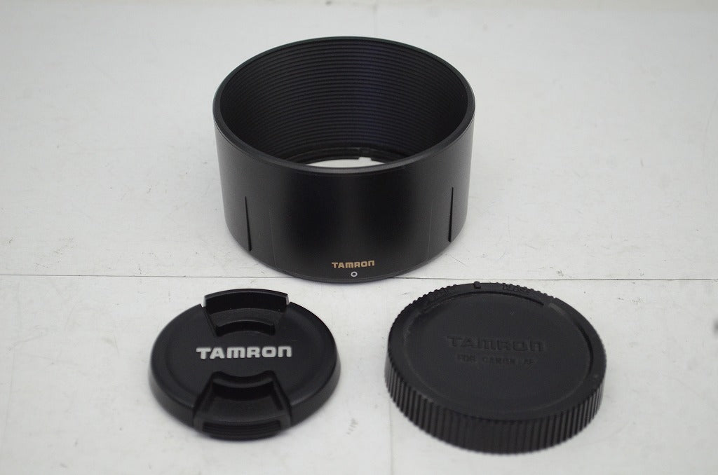 良品 TAMRON タムロン SP AF 90mm F2.8 Di MACRO 272E Canon キヤノン EFマウント 単焦点レンズ フード付 251021b