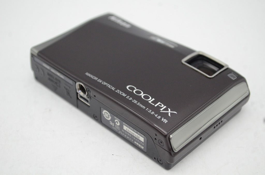 Nikon ニコン COOLPIX S60 コンパクトデジタルカメラ ワインレッド 250618l