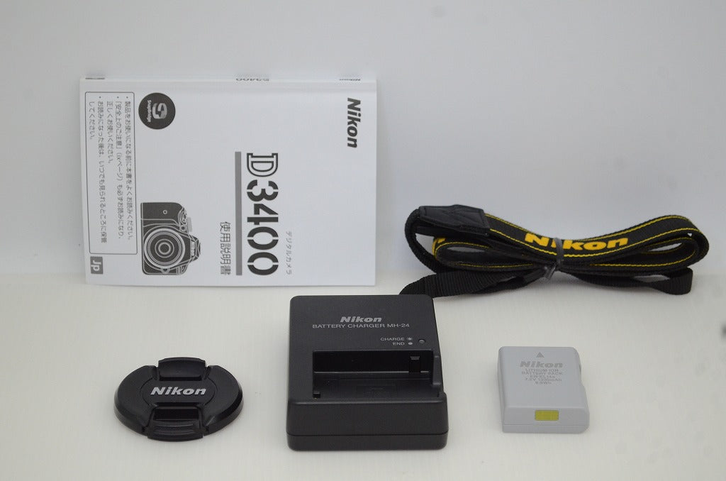 美品 Nikon ニコン D3400 + AF-P DX 18-55mm VR レンズキット デジタル一眼レフカメラ 251027i