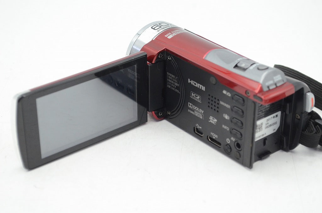 JVC ケンウッド GZ-HM199 デジタルビデオカメラ レッド 250728ao