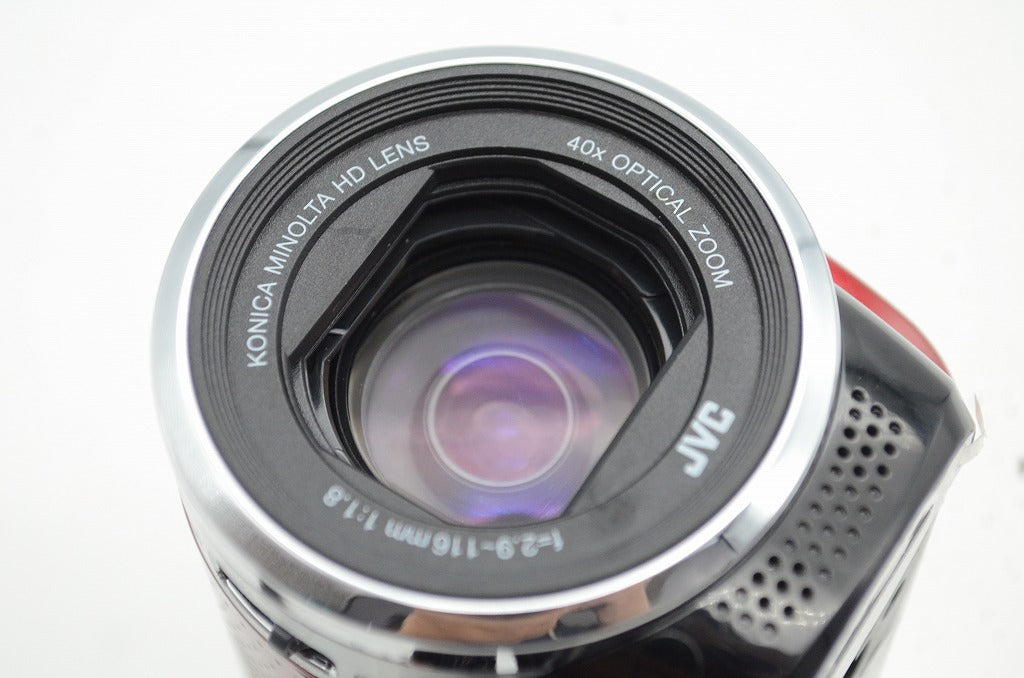 JVC ケンウッド GZ-HM199 デジタルビデオカメラ レッド 250728ao