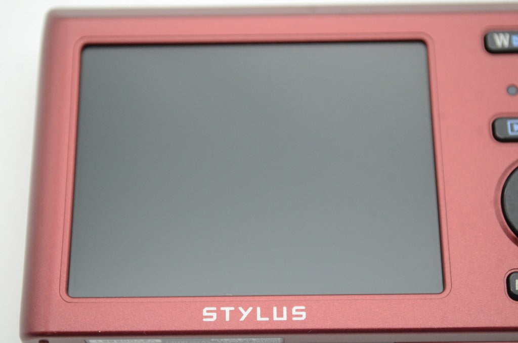 良品 OLYMPUS オリンパス STYLUS VG-180 コンパクトデジタルカメラ レッド 元箱付 250804e