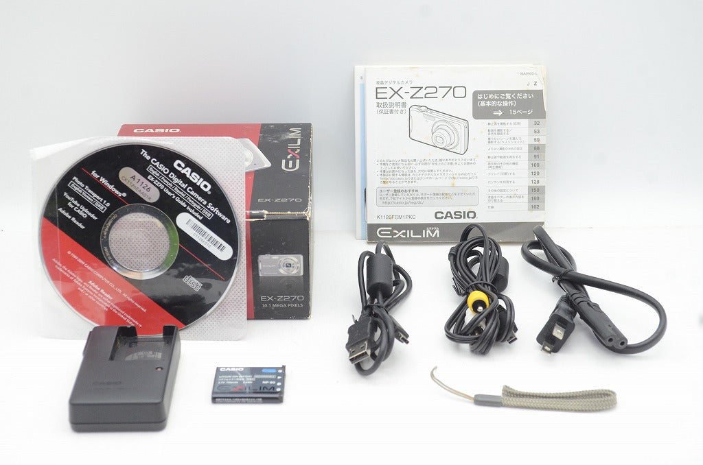 CASIO カシオ EXILIM EX-Z270 コンパクトデジタルカメラ ピンク 元箱付 250804c