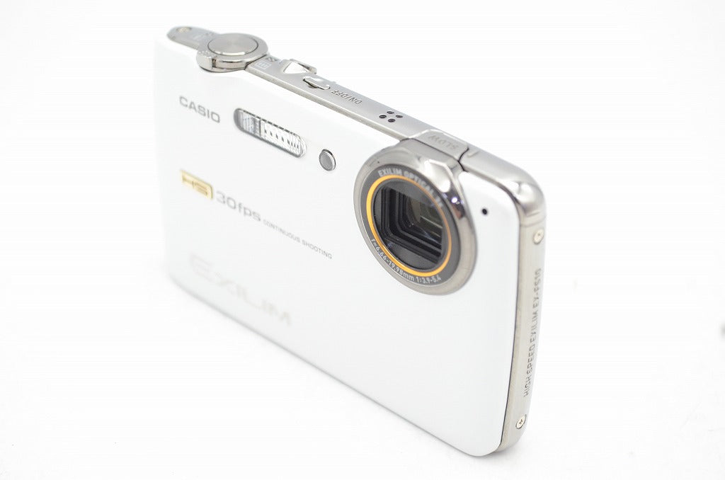 CASIO EXILIM EX-S10 コンパクトデジタルカメラ　ホワイト　箱付 良品 CASIO カシオ HIGH SPEED EXILIM EX-FS10 コンパクト