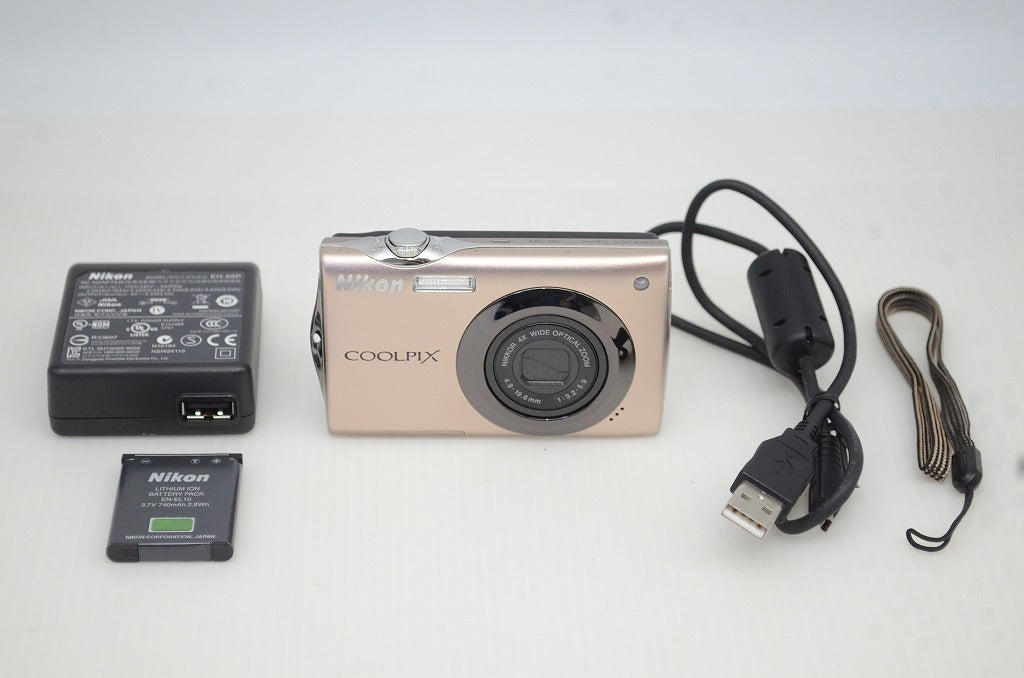美品 Nikon ニコン COOLPIX S4000 コンパクトデジタルカメラ ブライトブロンズ 251030b