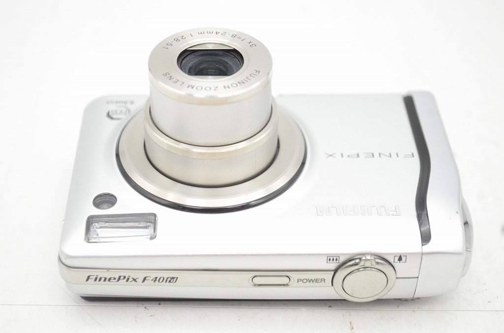 良品 FUJIFILM フジフイルム FinePix F40fd コンパクトデジタルカメラ シルバー 元箱付 250826g